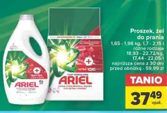 Carrefour Proszek, żel do prania 1,65 - 1,98 kg, 1,7 - 2,15 I oferta