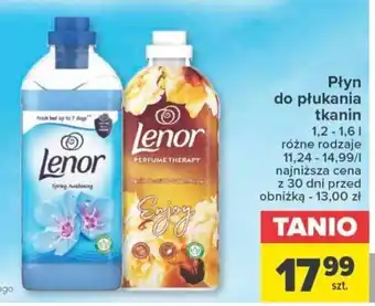 Carrefour Płyn do płukania tkanin 1,2-1,6 l oferta