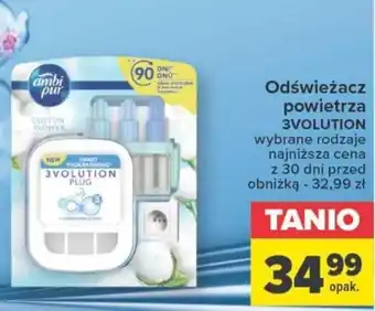 Carrefour Odświeżacz powietrza 3VOLUTION oferta