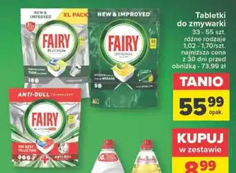 Carrefour Tabletki do zmywarki 33-55 szt. oferta