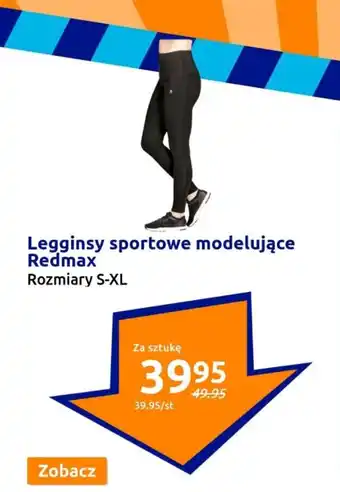 Action Legginsy sportowe modelujące Redmax oferta