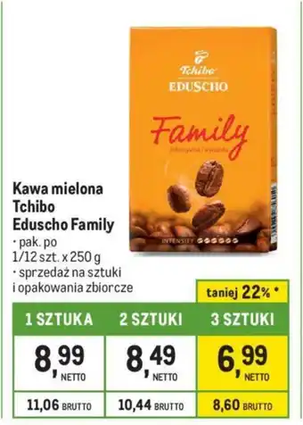 Makro Kawa mielona Tchibo Eduscho Family 250 g oferta