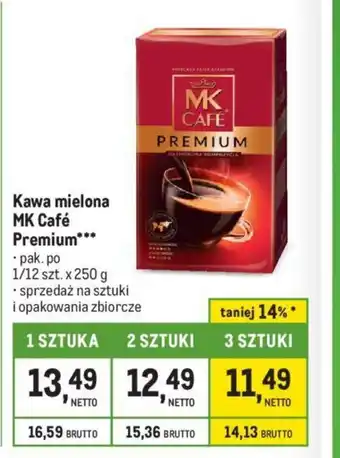 Makro Kawa mielona MK Café Premium 250 g oferta