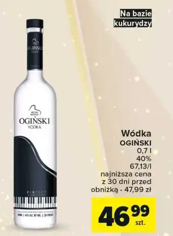 Carrefour Wódka ogiński oferta