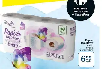 Carrefour Papier toaletowy simpl oferta