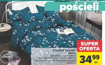 Carrefour Komplet pościeli impex oferta