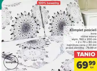 Carrefour Komplet pościeli kora oferta