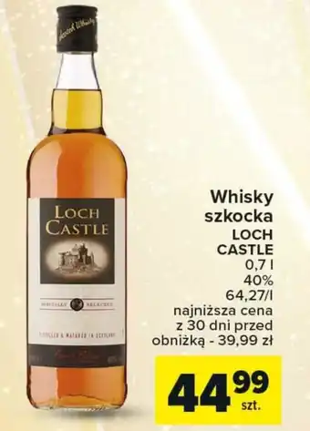 Carrefour Whisky loch castle oferta