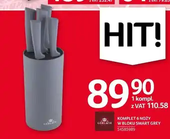 Komplet noży gerlach