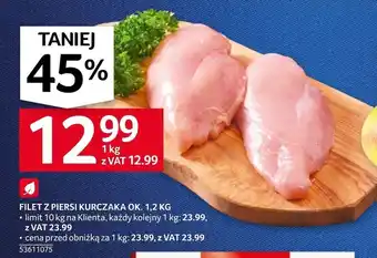 Selgros Filet z piersi kurczaka oferta