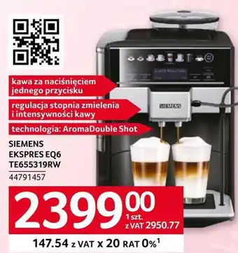 Selgros Ekspres do kawy siemens oferta