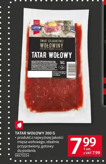 Selgros Tatar wołowy łuków oferta