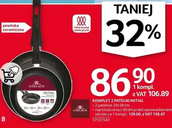 Selgros Zestaw patelni gerlach oferta
