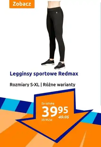 Action Legginsy sportowe Redmax oferta
