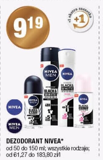 Stokrotka Dezodorant Nivea 50-150ml oferta