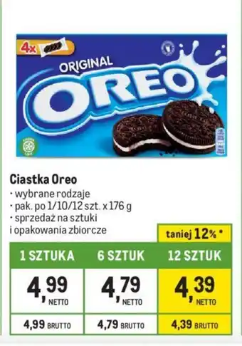 Makro Ciastka Oreo 176 g oferta
