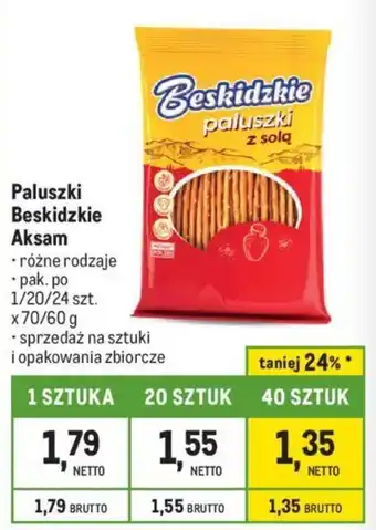 Makro Paluszki Beskidzkie Aksam oferta