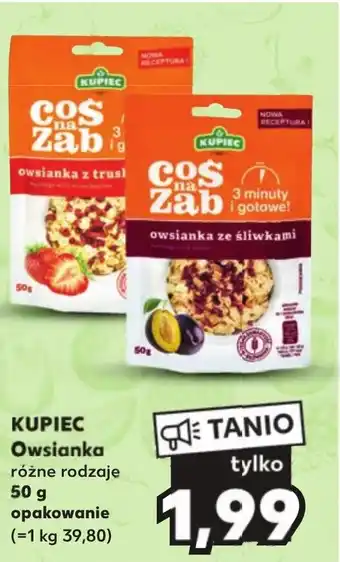 Kaufland KUPIEC Owsianka 50 g oferta