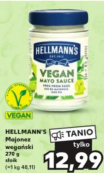 Kaufland HELLMANN'S Majonez wegański 270 g oferta