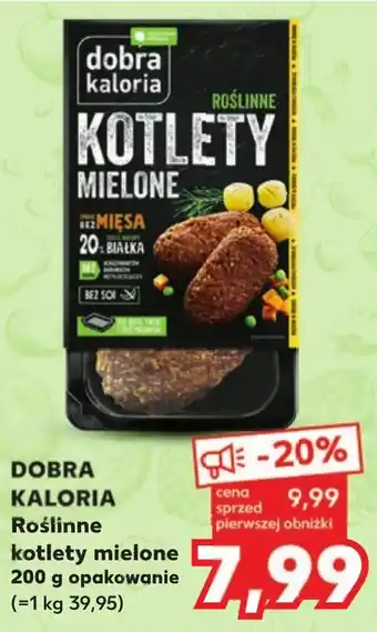 Kaufland DOBRA KALORIA Roślinne kotlety mielone 200 g oferta