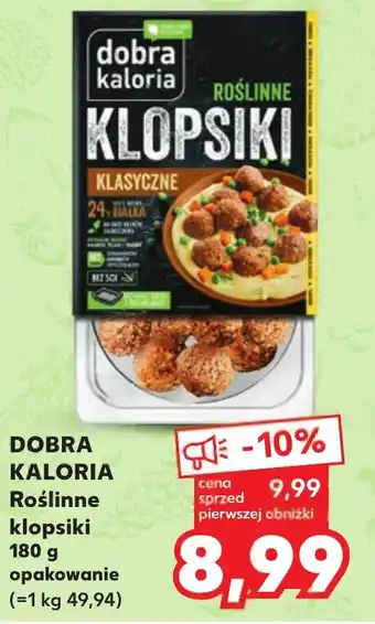 Kaufland DOBRA KALORIA Roślinne klopsiki 180 g oferta