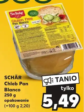 Kaufland SCHÄR Chleb Pan Blanco 250 g oferta