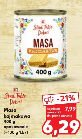 Kaufland Masa kajmakowa 400 g oferta