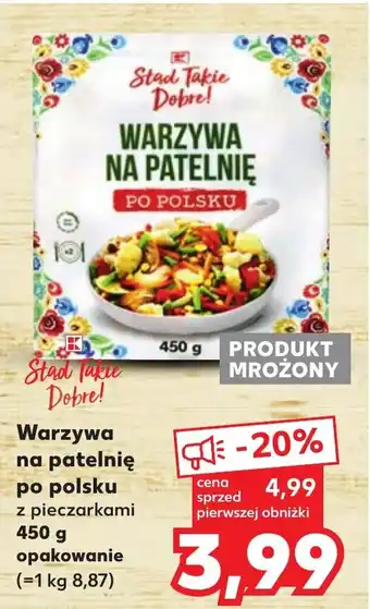 Kaufland Warzywa na patelnię po polsku 450 g oferta