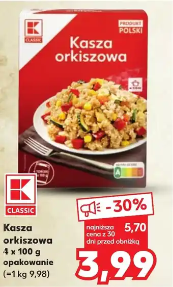 Kaufland Kasza orkiszowa 4 x 100 g oferta