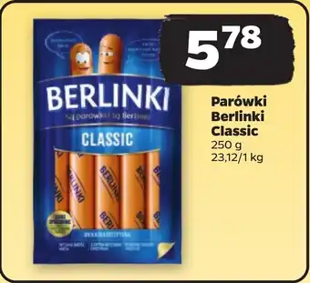 Netto Parówki Berlinki Classic 250 g oferta
