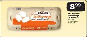 Netto Jaja z chowu ściółkowego Od Kokoszki rozm. M 10 szt. oferta