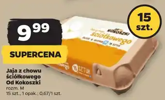 Netto Jaja z chowu ściółkowego Od Kokoszki 15 szt. oferta