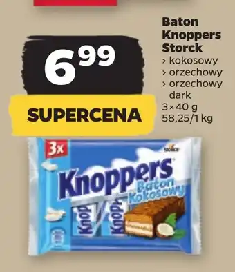 Netto Baton Knoppers Storck 3 x 40 g oferta