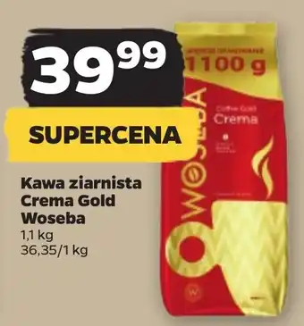 Netto Kawa ziarnista Crema Gold Woseba 1,1 kg oferta