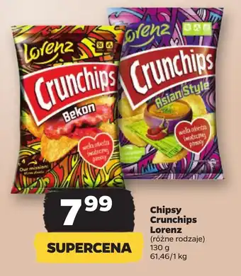 Netto Chipsy Crunchips Lorenz 130 g oferta