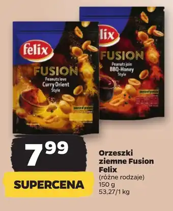 Netto Orzeszki ziemne Fusion Felix 150 g oferta