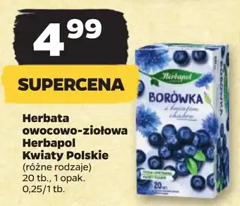 Netto Herbata owocowo-ziołowa Herbapol Kwiaty Polskie 20 tb. oferta