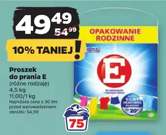 Netto Proszek do prania E 4,5 kg oferta