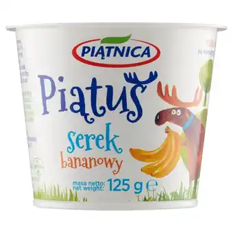 Prim Market Piątnica piątuś serek bananowy 125 g oferta