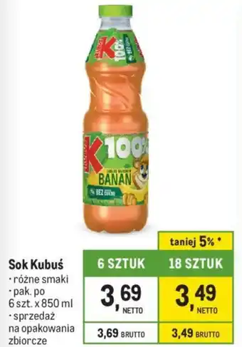 Makro Sok Kubuś oferta