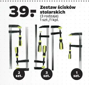 Netto Zestaw ścisków stolarskich oferta