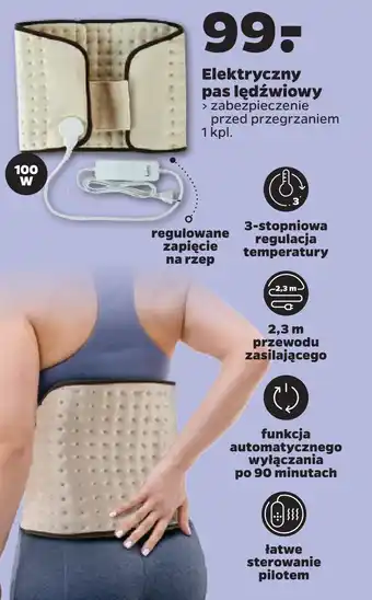 Netto Elektryczny pas lędźwiowy oferta