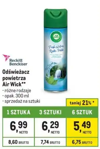 Makro Odświeżacz powietrza Air Wick 300 ml oferta