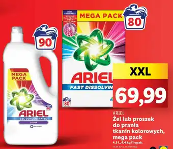 Lidl Żel lub proszek do prania tkanin kolorowych, mega pack 4,5 L oferta