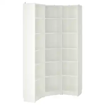 IKEA Billy Kombinacja regałowa/narożna, biały, 95/95x28x202 cm oferta