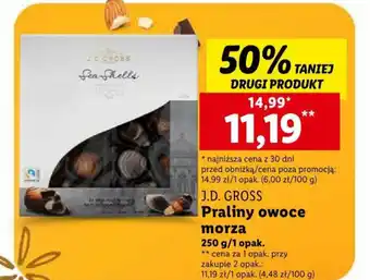 Lidl Praliny owoce morza 250 g/1 opak. oferta