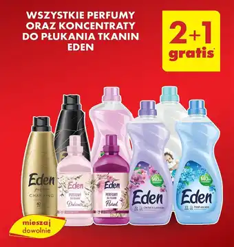 Biedronka WSZYSTKIE PERFUMY ORAZ KONCENTRATY DO PŁUKANIA TKANIN EDEN oferta