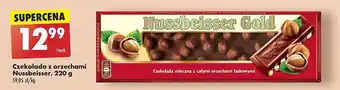 Biedronka Czekolada z orzechami Nussbeisser, 220 g oferta