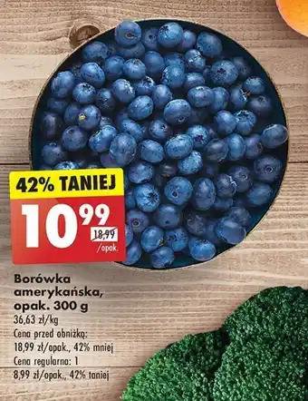 Biedronka Borówka amerykańska, 300 g oferta