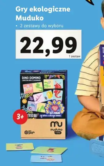 Lidl Gry ekologiczne Muduko oferta